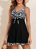 Printed Tankini 2026 Padded Swimsuit Women Shorts Swimwear Female Beach Dress Bathers Bathing Swimming Swim Suit
