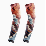 Ice Silk Tattoo Sleeve Men Women Summer Tattoo Sleeve UV Solar Arm Covers Cycling Cuff Quick Drying Cool Anti-Sunburn Arm Sleeve