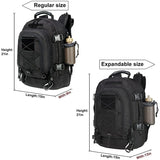 LQARMY Military Tactical Backpack Molle Rucksack for Outdoor