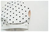 New Summer Women White Polka Dot Print Yoga Sets Hanging Neck Slim Sport Vest High Waist Mid Pants Gym Two-piece Workout Clothes