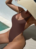 Sexy Backless Extreme String Mini Micro Thong Women Swimwear One Piece Swimsuit Female Monokini High Leg Cut Bathing Suit Swim