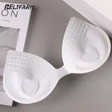 Swimsuit Padding Inserts Women Clothes Accessories Foam Triangle Sponge Pads Chest Cups Breast Bra Inserts Chest Pad