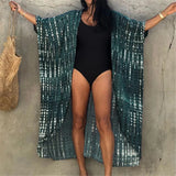 17 Colors Leopard Printed Colorful With Belt Tunic Cover-ups Beach Dress Beach Wear Beachwear Female Women Beach Cover Up V4510L