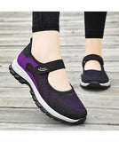 Women Shoes Breathable Vulcanized Shoes Purple Women Sneakers Fashion Breathable Mesh Casual Walking  Women Work
