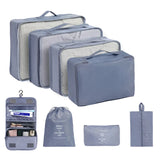 Travel Packing Cube Set 7/8/9 Pcs Polyester Organizer