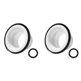 1/2PCS Bass Drum Enhancer Port Insert Enhancement Hole Drum Bottom Microphone Bass Voice Amplifier Kick Booster Drum Accessories