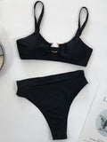 Sexy Snake Printed Female Swimsuit High Waist Bikini Women Swimwear Two-pieces Bikini Set Hollow Out Bathing Suit Swim Wear Lady