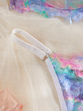 Women's sexy lingerie set with lace thin design and steel ring gathered push up bra comfortable transparent bra set YS024