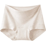 Women's Seamless Underwear, Plus Size Medium Waist Briefs, Breathable and Comfortable Cotton Crotch Panties