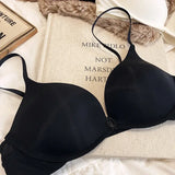 MOYISU Seamless Sports Bra Wireless Front Hook Backless Ultra Thin Breathable Plus Size Quick Dry Workout Bralette