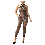 Sexy Woman Lingerie Hot Fishnet Bodystocking Erotic  Nightdress Crotchless Sexy Women's Underwear Lace Bodysuit Cosplay Costume