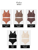 Women's Underwear Sexy Seamless Bra and Panty Set Wire Free Brassieres Female Womens Lingerie Underwear & Sleepwears