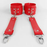 Cosplay Sex Leather Bondage Kit BDSM Restraints Fetish Erotic Sex Toys Couples Women Bandage Slave Collars  Handcuffs Adult Game