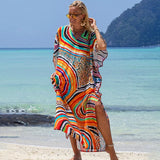 Bikinis Cover-ups Beach Outfits Dresses for Women 2022 Bathing Suit Clothing Vestidos Playeros Verano Mujer
