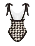 2026 String One Piece Swimsuit & Vent Skirt Padded Sexy Swimwear Women Bathing Suit Female Swimming Summer Beachwear Bodysuit