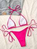 Sexy Micro Bikini 2025 Criss Cross Swimwear Bandage Woman Swimsuit Female Thong Bikinis Set 2 Piece Women Bathing Suit Beachwear