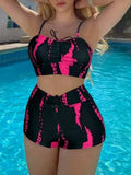 2026 Print High Waist String Two Piece Bikini Women Swimwear Female Swimsuit Bathers Bathing Swimming Suit Beachwear Summer