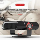 4in1 Car Heater Fan 12V/24V 150W Car Heater Electric Cooling Heating Auto Windshield Defroster Defogging Demister Webasto