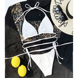 2026 New Wrap Arround Mini Bikini Female Swimwear Women Swimsuit Two-pieces Bikini Set Brazilian Bather Bathing Suit Swim V1229H