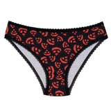 Halloween New Style Women's Briefs Lace Sexy Low-Waisted Seamless Invisible Girl's Underwear Soft Breathable Panties For Party