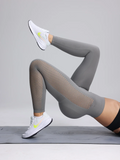 Breathable Women Sports Leggings Gym Yoga Fitness Overalls Yoga Legging High-Waisted Pants Sporty Seamless Trousers Clothing Hot