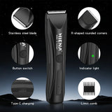Electric Groin Hair Trimmer Pubic Hair Trimmer Body Grooming Clipper for Woman and men Bikini Epilator Rechargeable Shaver Razor