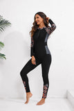 Woman Swimsuit One Piece Surfing Clothes Sport Style Long Sleeve Jumpsuit Diving Suit Women's Swimwear Female Swimming Bodysuit