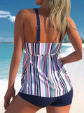 2026 Large Plus Big Size Swimsuit Women Strappy Tankini Printed Swimwear Female Beachwear Bathers Bathing Swimming Swim Suit 5XL