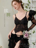 Summer French Lace Halter Bra Set Pure Sensual Beachwear Lightweight Mesh Bralette Backless Wirefree Comfort AU MOYISU Sexy Bra
