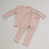 Christmas Children Pajamas Set Kids Baby Girl Boys Underwear Clothing Long Sleeve Children Sleepwear Pajamas Sets Kids Clothing