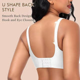 Women's Seamless Bra 3/4 Cup Thin Molded Cup Bra Thin Flattering Plus-size Soft Support Push-up and Comfortable Breathable Bra