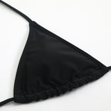Sexy Hole Out Mesh Long Sleeve Dress 3 Piece Swimsuit 2026 Women Black Summer Push Up Thong Bikini Holiday Bathing Suit Swimwear