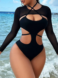2026 Sexy Slim Swimsuit One Piece Padded Solid Monokini Swimwear Women & Top Bathers Bathing Swimming Swim Suit Female Beachwear
