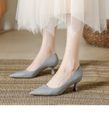 Patent Leather Fashion High Heels 2026Pointed Toe Pumps Elegant Woman Heeled Shoes Shallow Mouth Candy Colored Sexy Single Shoes