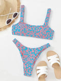 sexy micro bikini 2026 women orange leopard print push up padded thong swimsuit female cut out bathing suit swimwear biquini