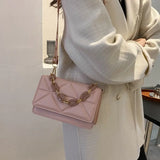 Large Capacity Shoulder Bag Women Female Fashion Casual Handbags PU Leather Crossobdy Clutch Flap Bag Streetwear Accessory