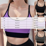 Sports Bra For Women Gym Vest Yoga Beauty Back Tube Top Running Sports Bra Fitness Yoga Crop Top Underwear Sexy Sport Bra Top