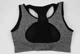 6 Colors Sports Bra Women Cross Hollow Back Gym Jogging Crop Top Female Tops Yoga Fitness Shockproof Vest Sport Bras for Women