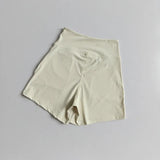 Women's High-Waisted Yoga Shorts with Pockets Quick-Drying Breathable for Summer Outdoor Training Running Pilates Fitness