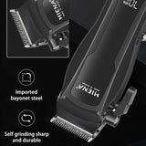 Hair Clippers for Men Professional Cordless Barber T-Blade Beard/Hair Trimmer Set Electric Razor Foil Shaver Nose Men's Hair Cut