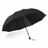 Extra-Large Folding Umbrella Heavy-Duty Reinforced Compact Travel Windproof Unisex  Protection Umbrellas for Business & Home Use