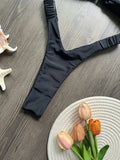Micro Bikini Push Up Women Swimsuits 2024 Sexy Female Swimwear Brazilian Bikini Set Thong Biquini Swimming Suits Beachwear