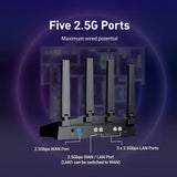 GL iNet Flint 3 Tri-Band VPN Router With 2.5G Ports