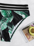 Sexy Mesh Tape Bikini 2026 Women High Waist Swimsuit Printed Swimwear Female Lady Bathing Suit Swimming Summer Beachwear