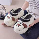 Cute DIY Butterfly Fashion Clogs For Women Summer Platform Shoes Soft EVA 2 Way Wear Sandals For Female Indoor Street Slippers