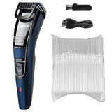 Kemei 0.5-10mm Adjustable Beard Hair Trimmer For Men Rechargeable Mustache Stubble Hair Clipper Face Hair Cutting Machine
