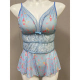 Sexy Crotchless Lingerie Women Lace Hollow Bodysuit Exotic Pajamas Teddy Babydoll Dress Deep V Open Bra Porno Underwear Set