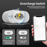 TNCE Tuya Brazil Plug 16/20A wifi or Zigbee3.0, socket with Power Monitor, Smart Life APP Remote control Voice Google Home Alexa
