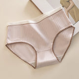 2026 Sweat Sports Thongs Womens Cotton Sweat Hipster Stretch Breathable Underpants Women Bikinis Panties трусы женские 부부생활 속옷