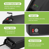 Hailong Max 48V 30Ah Ebike Battery Pack With 40A BMS